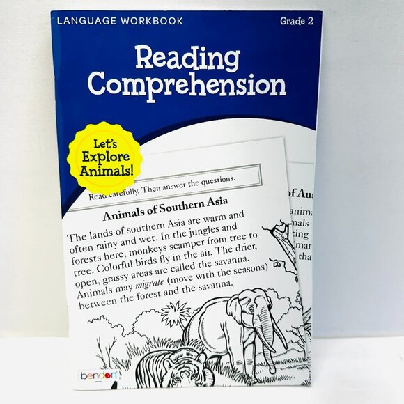 Bendon Language Workbook - Reading Comprehension - Grade 2 - Picture 1 of 2